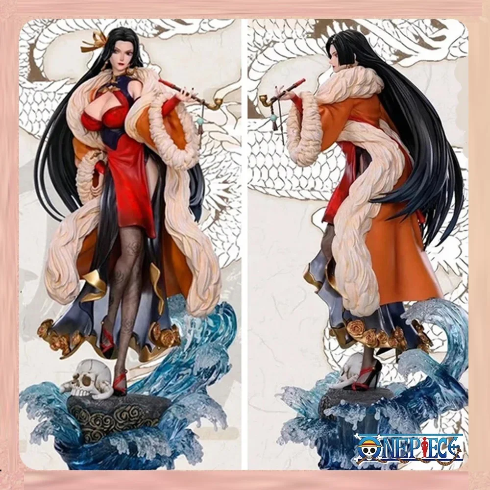 

35cm ONE Piece Anime Figures Boa Hancock Figures Pvc Gk Figurine Model Doll Collection Room Decoration Ornament Toys Xmas Gifts