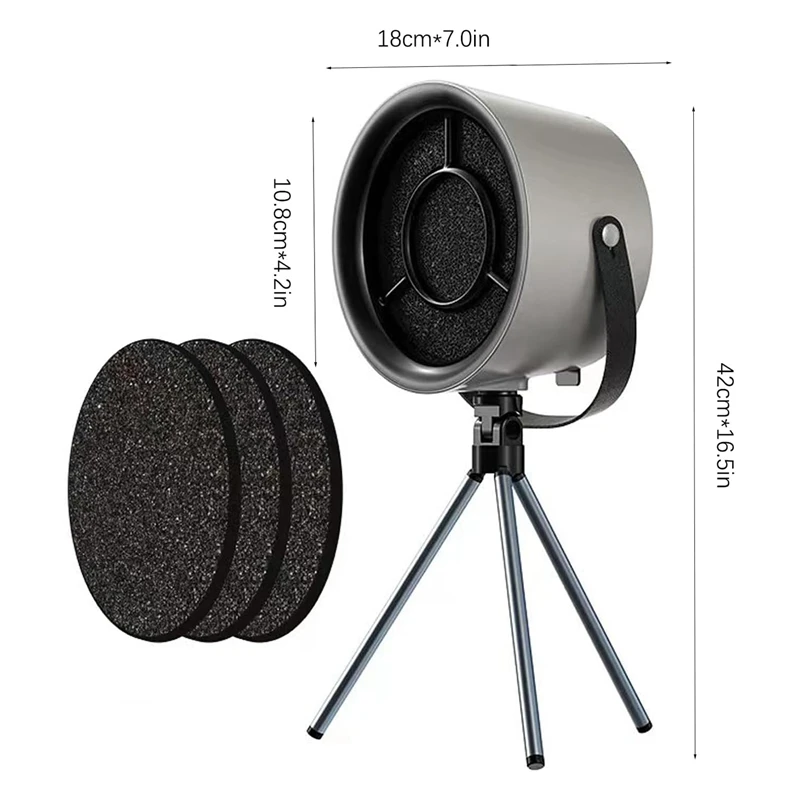 Desktop Range Hoods, Portable Range Hood With 3 Wind Speeds, Portable Range Hood For Cooking, Removable