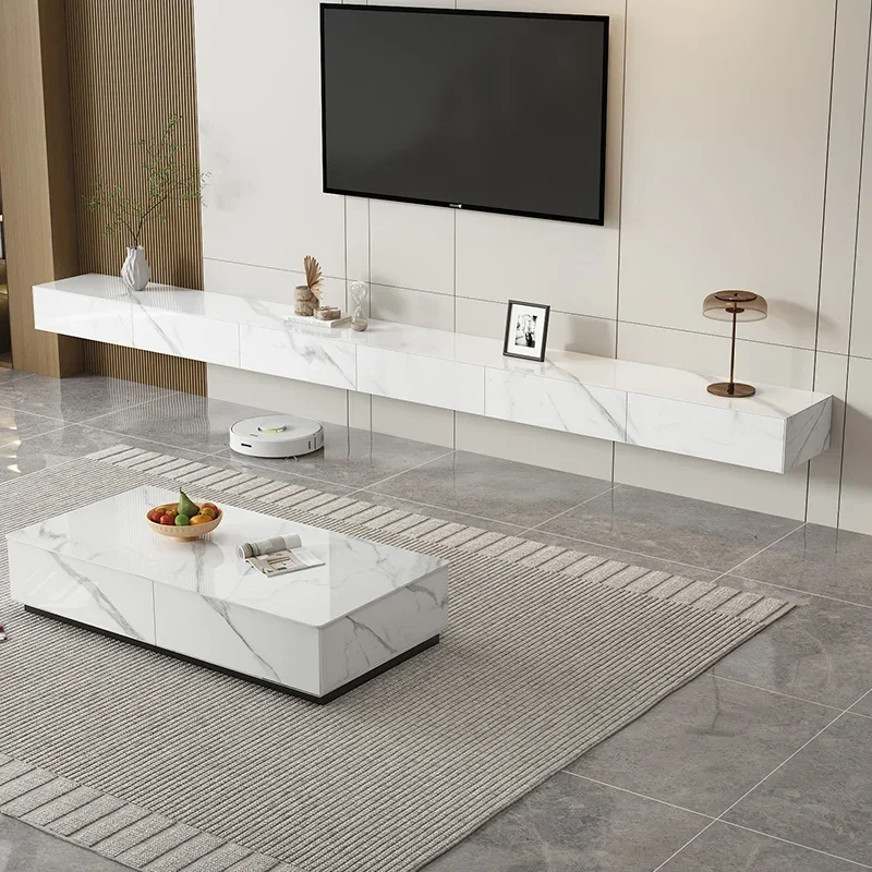 Organizador universal tv stands centro nordic prateleira piso lareira branco nordic salão de tv mesa luxo muebles móveis para casa