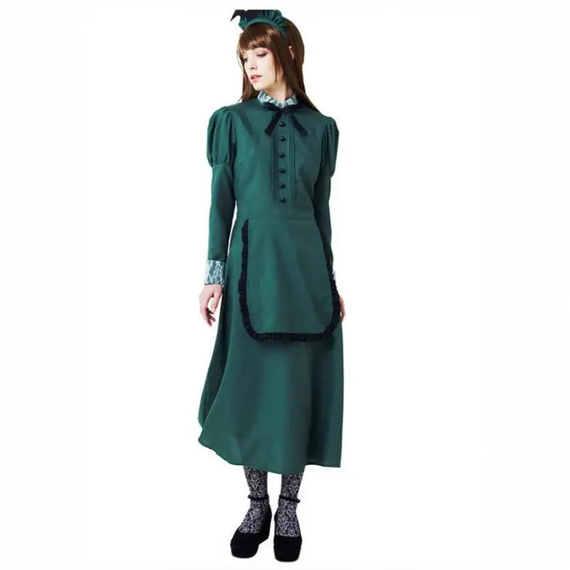 Halloween Cosplay Hoher Kragen Spitze Fledermausmädchen Dr Gothic Sle Individuelles Personali Damen Dr Chinesisches traditionelles Kostüm