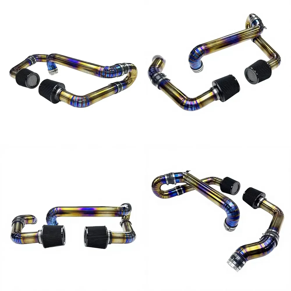 【Durable Practical Daria】 S58 G80 G81 M3 G82 G83 M4 G87 M2 Titanium Front Mount Intake Exhaust Pipes