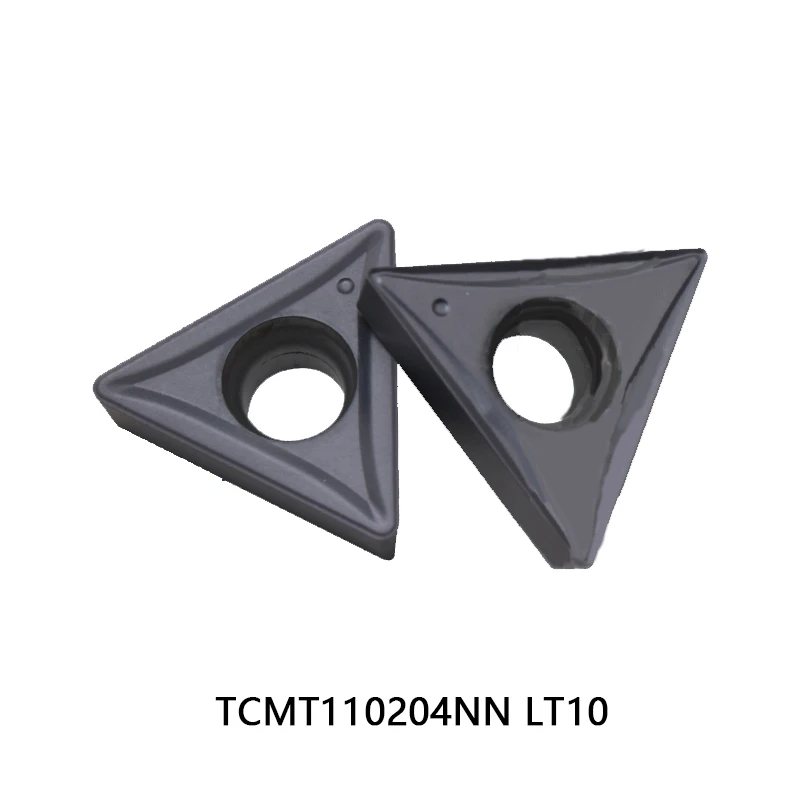 

TCMT110204 TCMT110204NN CNC Blade Carbide Insert Metal Lathe External Turning Tool 10pcs/lot TCMT 110204 NN LT10 Milling Cutter