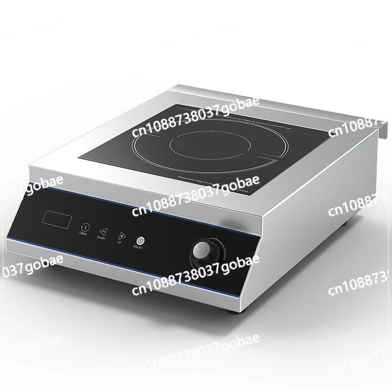 

Коммерческая индукционная плита, плоская, 5000 Вт, мощная, для жарки, обеденный стол для ресторана, электромагнитная плита