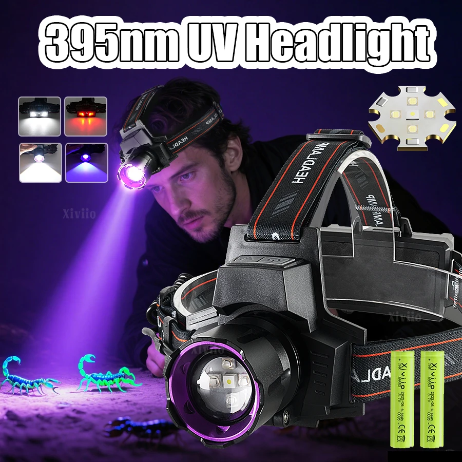 395Nm Uv Headlamp P…
