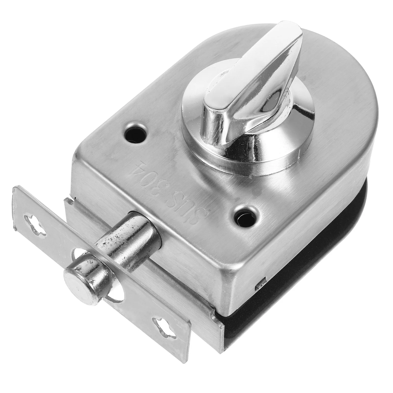 

1Set Zinc Alloy Sliding Door Lock Double Door Latch Stainless Steel Bolt Slide Latch Durable Privacy Security Lock for Home