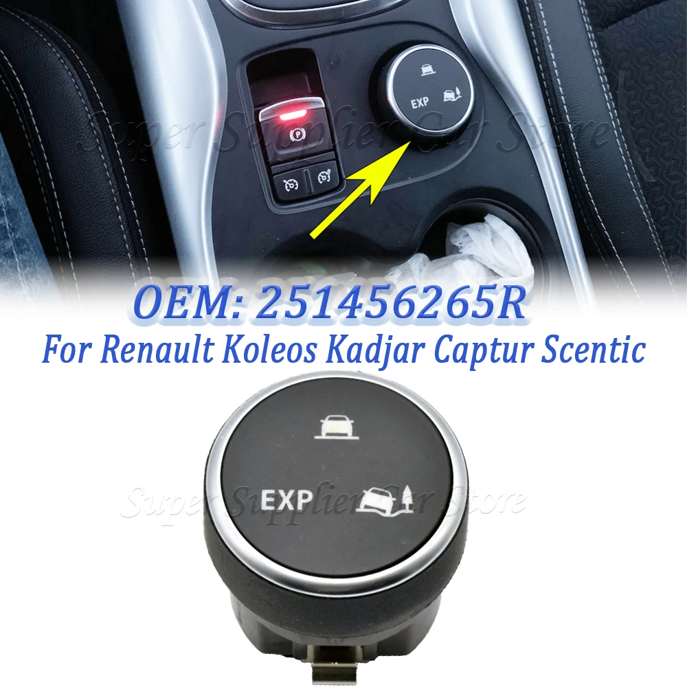 251456265R Multi-Road Conditions Mode EXP Adjustment Switch For Renault Koleos Kadjar Captur Scentic Car Accessories