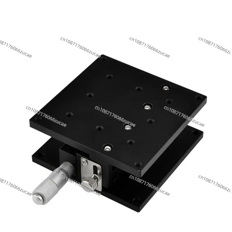 

Ось Z 90*90 мм Подъемная платформа перемещения Ручная платформа для тонкой настройки Поперечная направляющая Раздвижной стол 90*90 мм LZ90 Z90