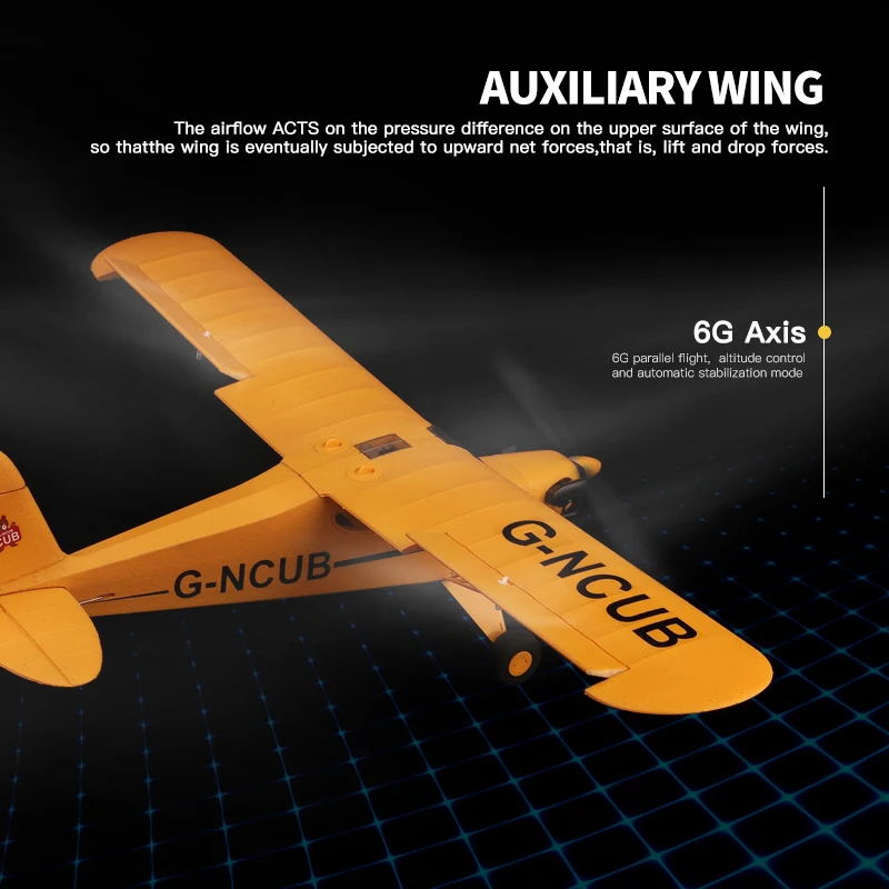 WLtoys RC Flugzeug XK A160-J3 Ferngesteuertes Flugzeug 650mm Spannweite 5CH 2,4GHz Bürstenloser Motor Unterstützt 3D/6G Modi EPP-Schaumstoff-Spielzeug