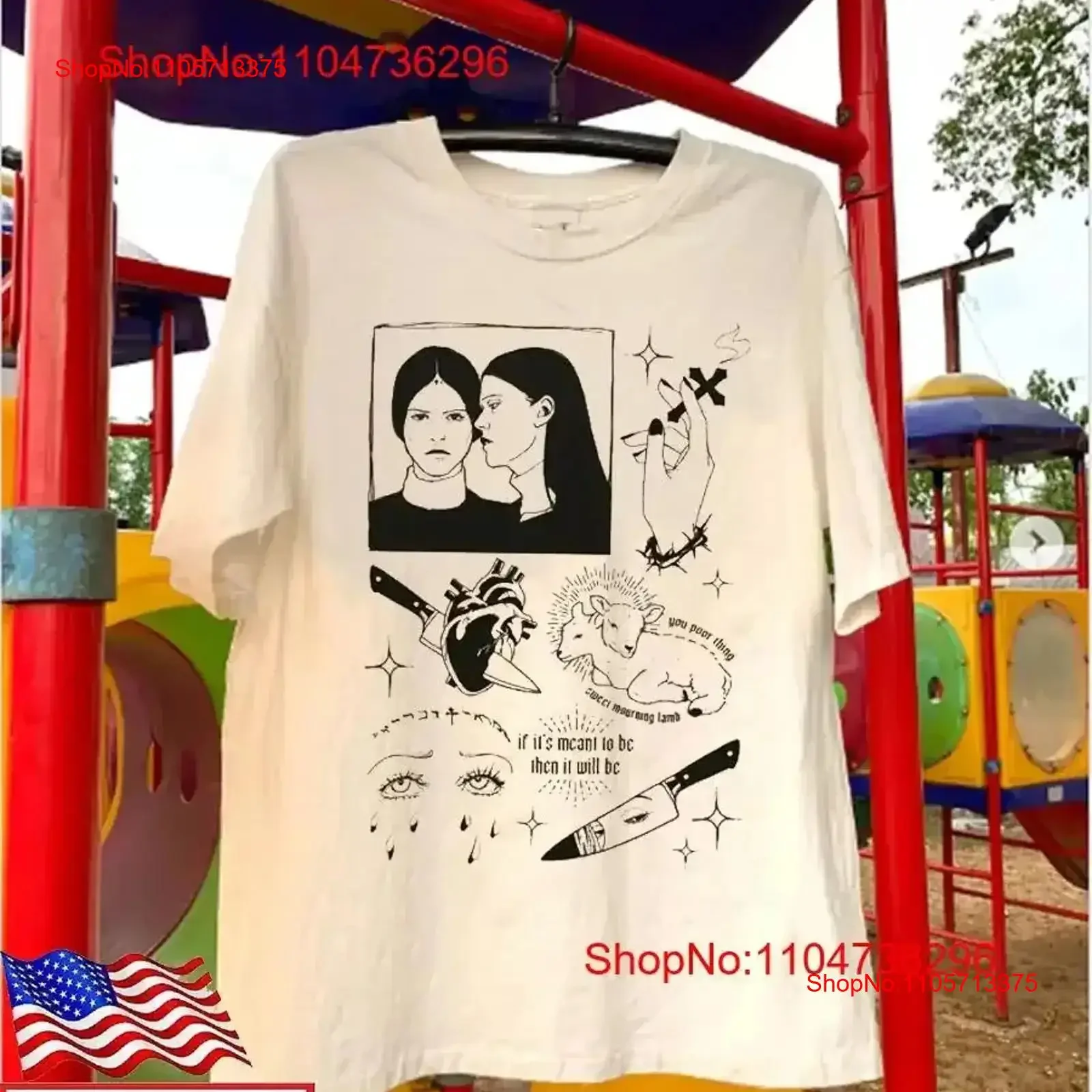Ethel Cain Inspired It's Meant To Be Then It Will T Shirt Size S 5XL QA25 vintage Washed designer clothes Stylish vintage