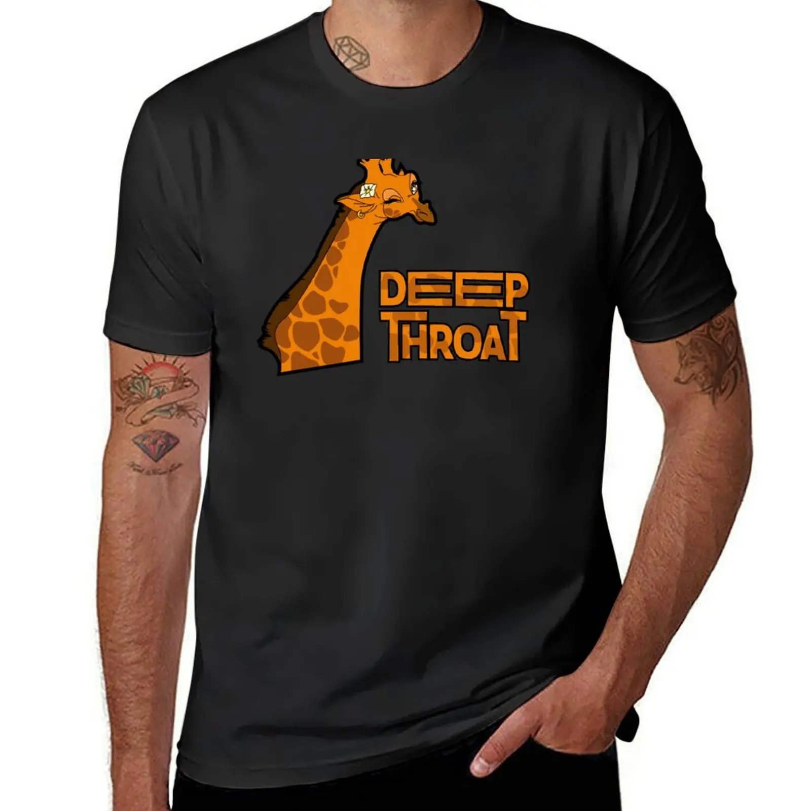 DEEP THROAT T-Shirt plus sizes shirts graphic tees animal prinfor boys sublime mens vintage t shirts