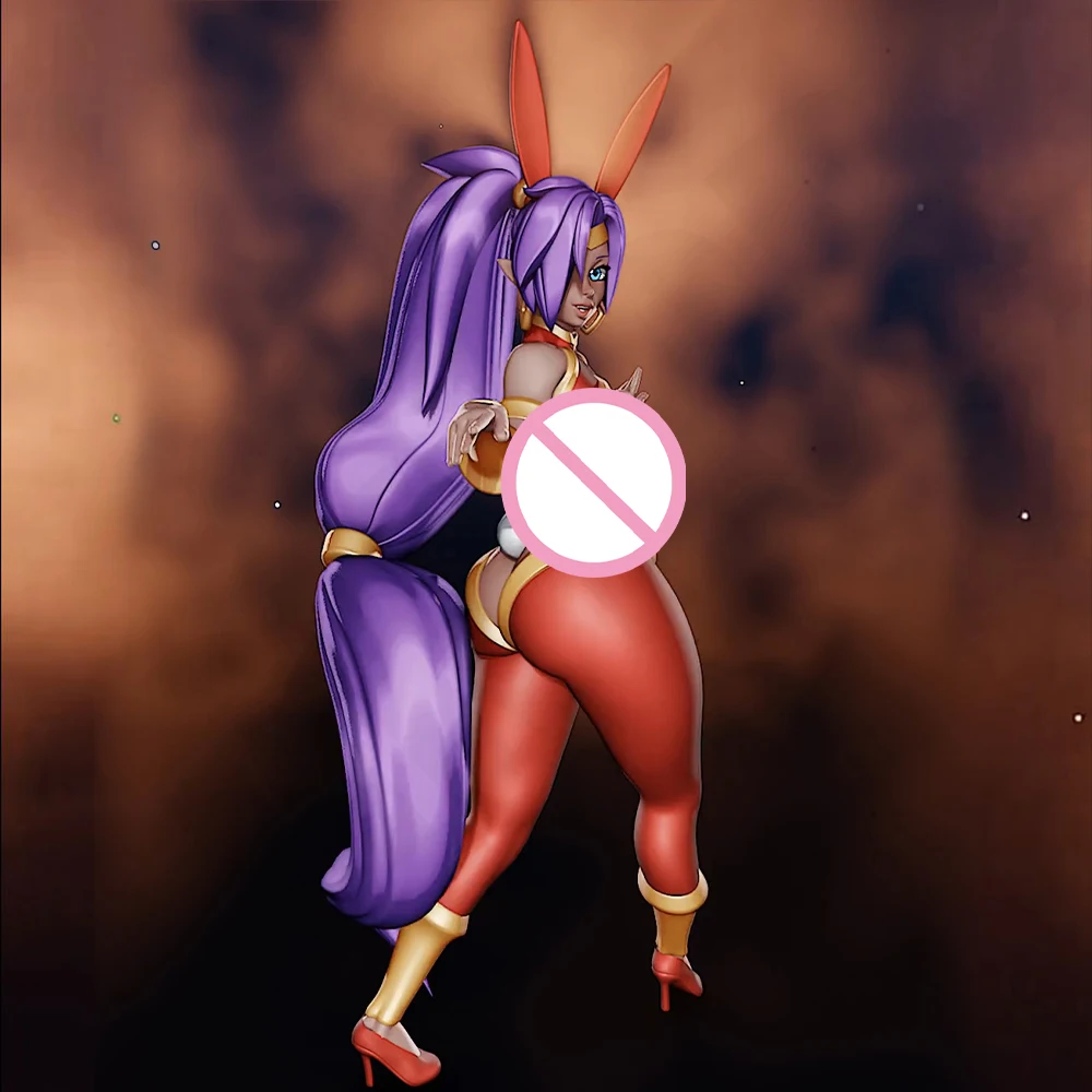 

1/24 3d Printing Model Kit Sexy Bunny Shantaes NSFW Resin Figure Model Kit Diy Micro Reduction Statue Unpainted Garage Kit Toys