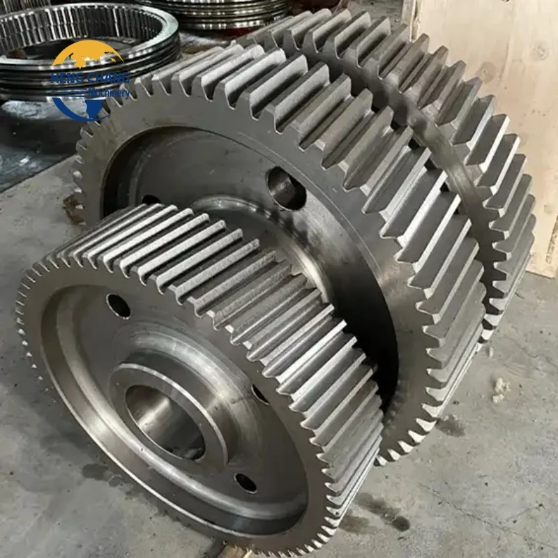 

Hot Selling High Quality Customized Gear Wheel Large Helical Gear Forged Steel Gear Manufacturer