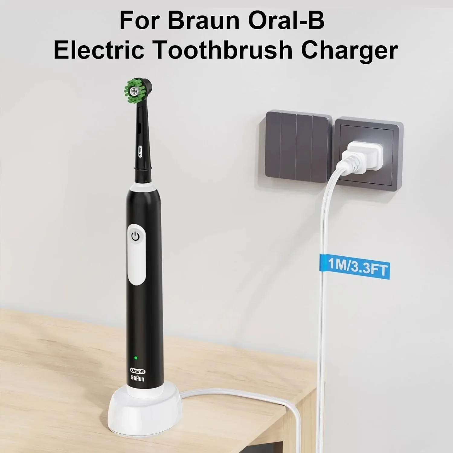 حثي شحن قاعدة محول استبدال ل أورال B 3757 Pro1000 D12 D20 iO2/iO3/iO4/5/6 سلسلة شاحن فرشاة الأسنان الكهربائية