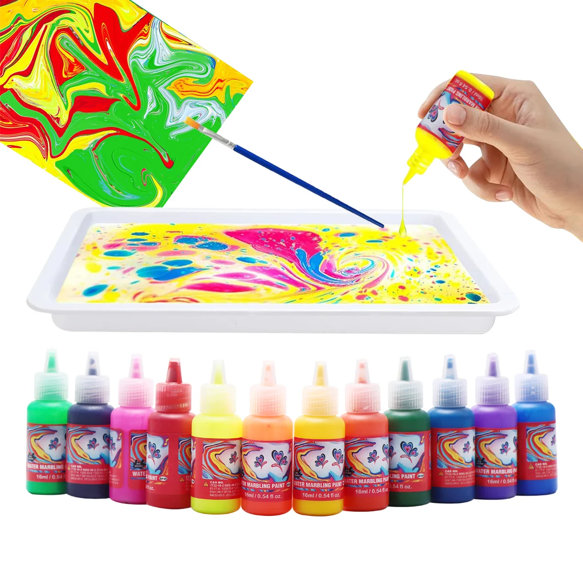 Children's Water Drawing Set, Handmade DIY Drawing Montessori Educational Toys