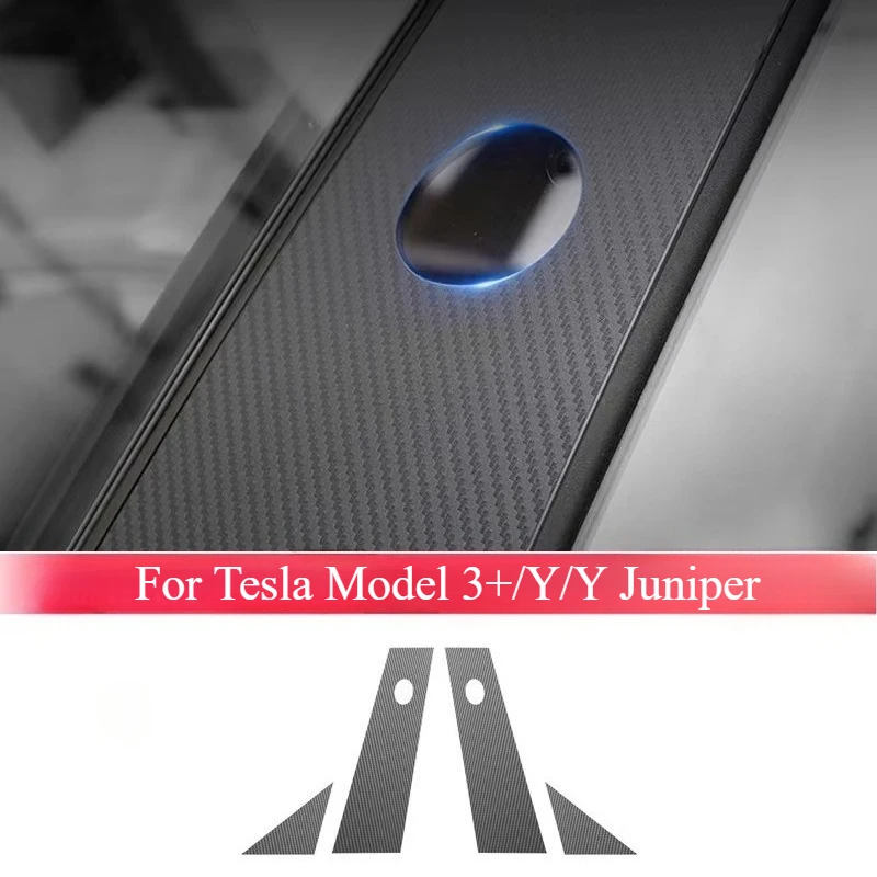 

For Tesla Model Y/Y Juniper 2020-2025 Car Window AB-pillar Film Model 3 Highland Scratch Proof TPU Protective Film Accessories