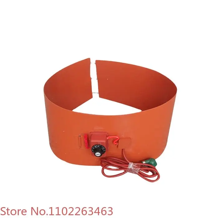 Customized silicone rubber drum heaters for oil drum heater with one year warranty