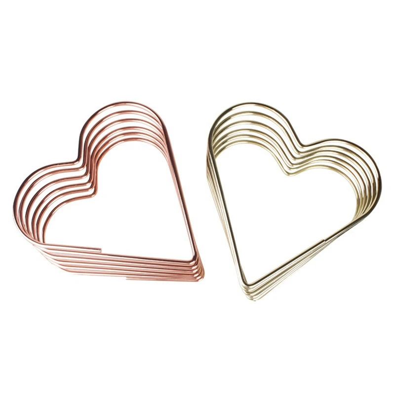 Top-5 Slot Magazine Holder,Desktop File Sorter Organizer Office Accessories Heart-Shaped Bookshelf Decor Home Office(2 PCS)