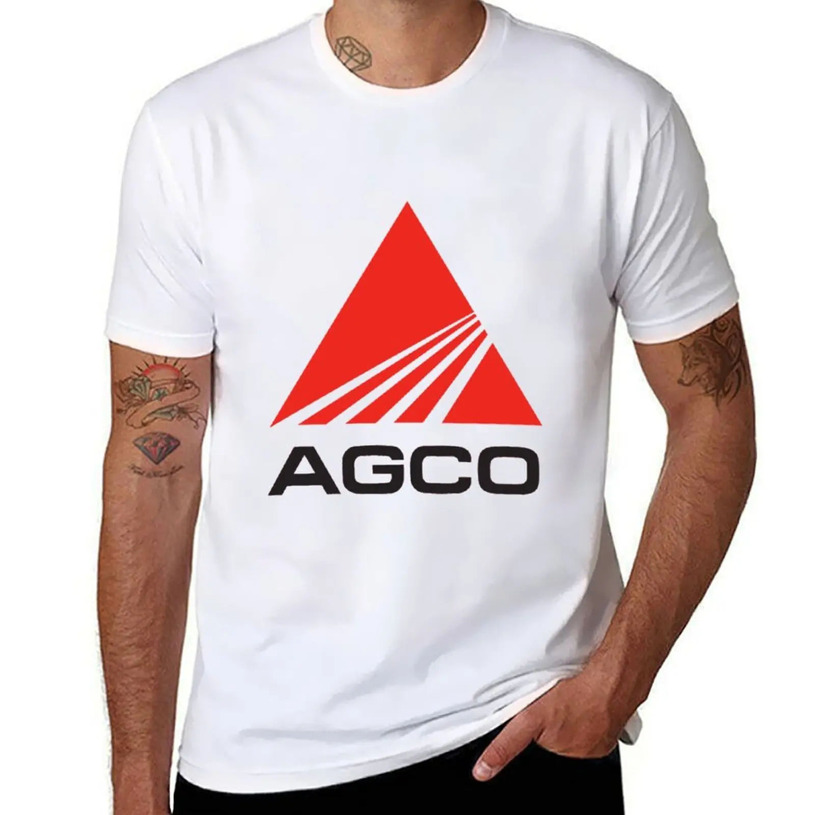 

Agco Your Agriculture Partner T-Shirt man t shirt heavy cotton cotton t shirts high quality T-Shirt