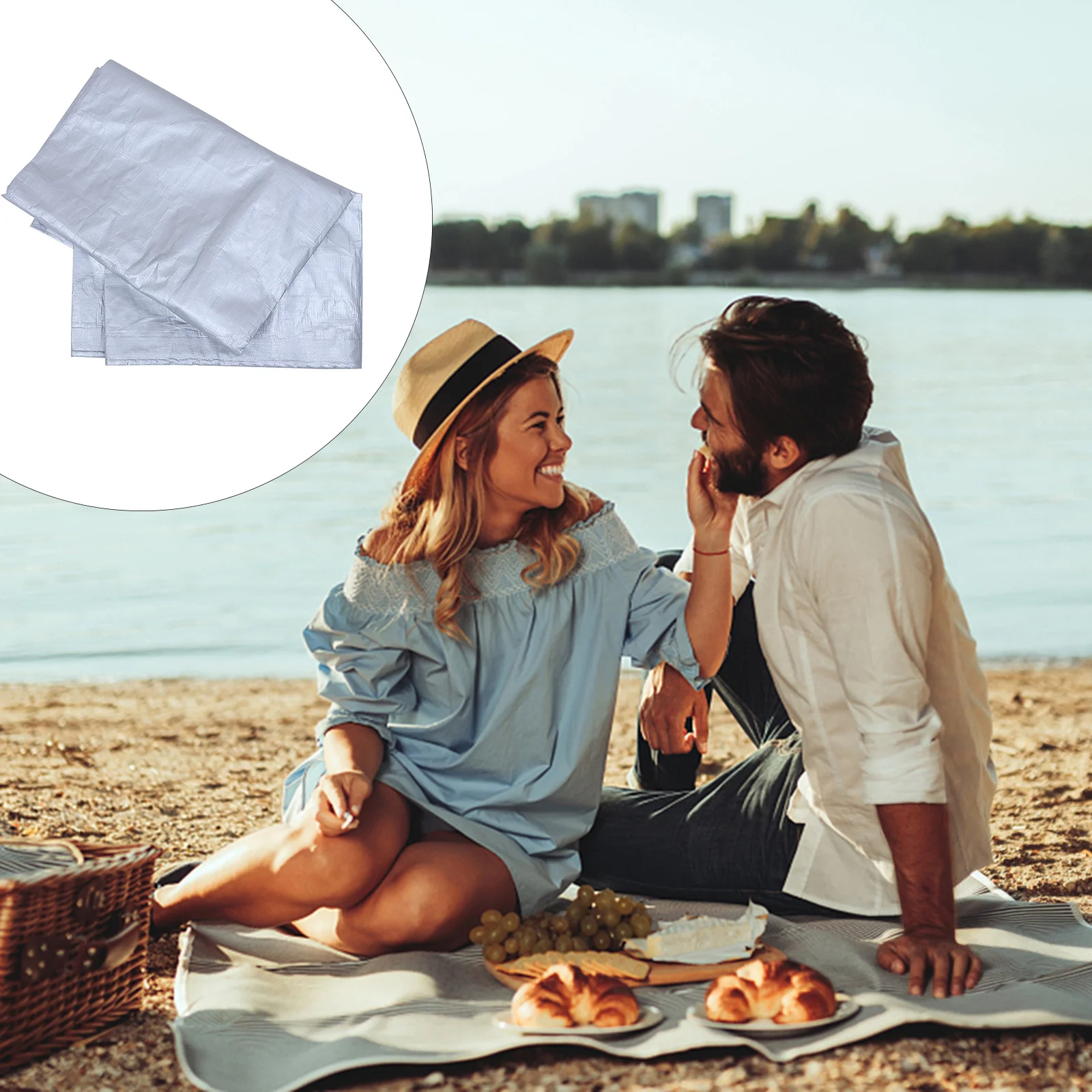 1 قطعة القماش المشمع مقاوم للماء دائم الشمس حماية المظلة غير نافذ للمطر غطاء النبات في الهواء الطلق قماش القنب مقاوم للماء القماش المشمع