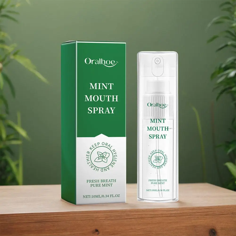 Mondspray Ademverfrisser Mint Mond Spray Reinigt Geur Lucht Rook Mond Spray Adem Verfrisser Verwijdert Slecht Verwijderen U4n7