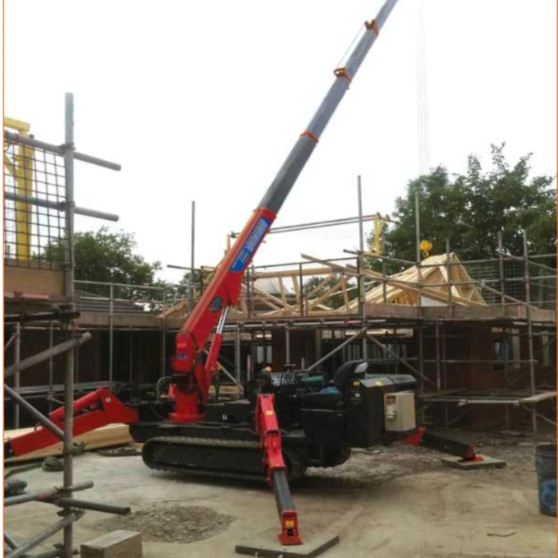 Electric Mini Spider Crane 1.5 Ton W/ Wireless Remote for Indoor Construction Lifting Tasks Warehouse Factory Material Handling