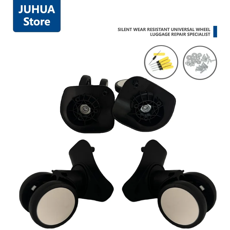 

Luggage Universal Wheel JHW405-B Trolley Case Universal Caster Accessories Wear-resistant Silent Replacement Wheel
