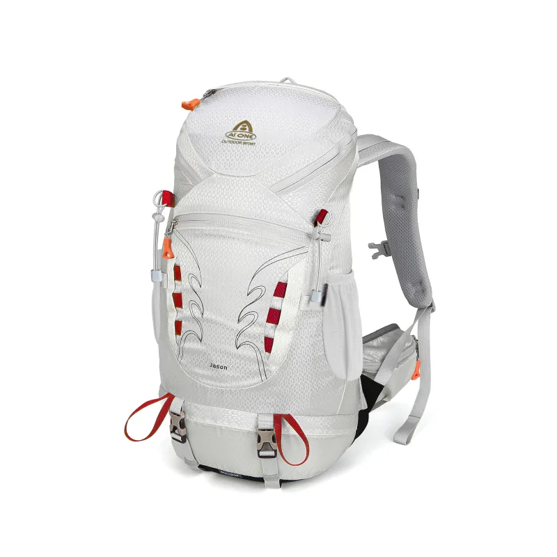 Aione mochila para caminhadas ao ar livre, ultraleve, grande capacidade, 36l, masculina, feminina, viagem, à prova d'água, resistente ao desgaste, bolsa de ombro para escalada