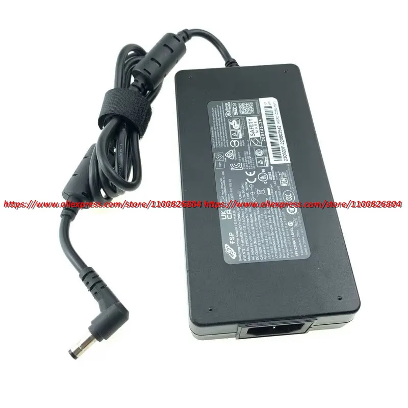 Imagem -04 - Fonte de Alimentação Genuína Slim Laptop Charger Fsp230-ajas31 Fsp 19.5v 11.79a Adaptador ac 230w 5.5x2.5 mm Original