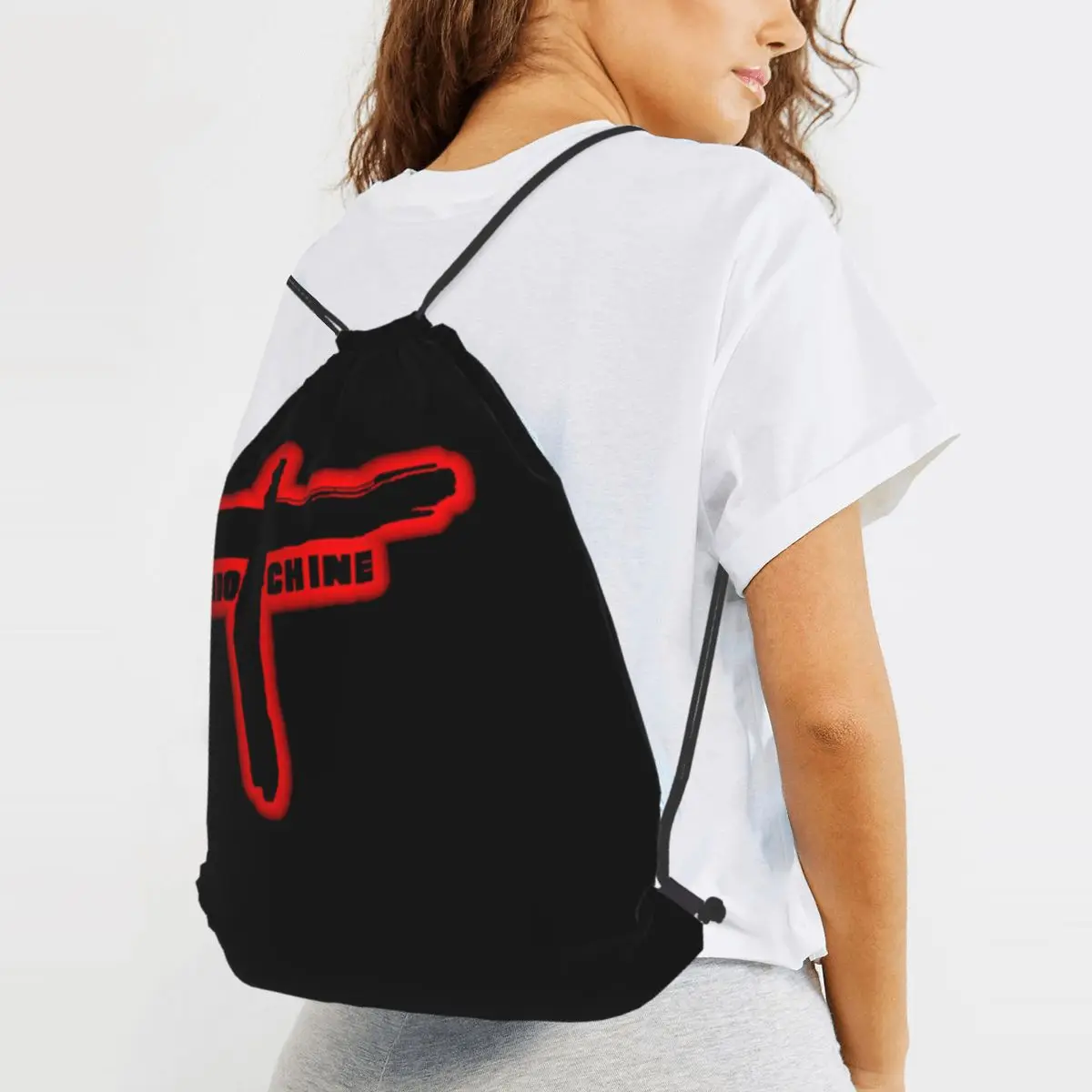 

Indochine Backpacks Multi-function Drawstring Bags Sports Bag Book Bags for Travel School