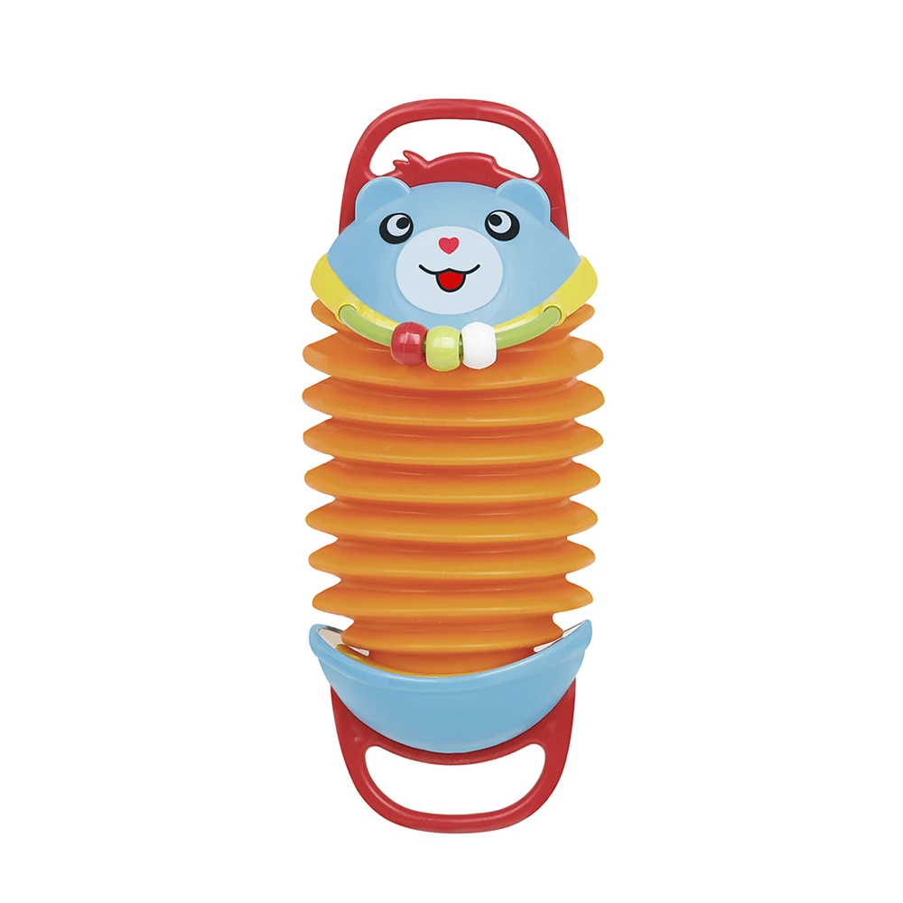 Kid Musical Instrument Accordion Toys Mini Orange Little Bear Accordion for Children Christmas Gifts Baby Early Education Toys