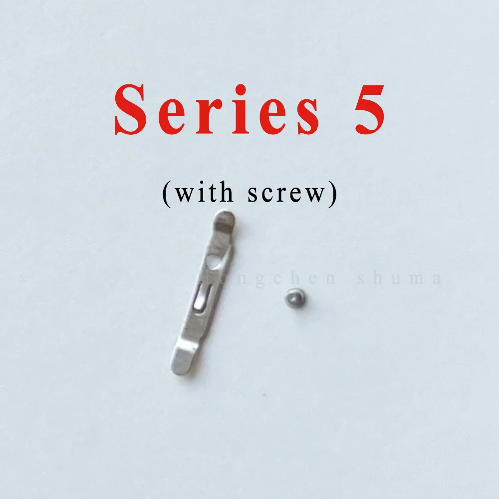 For Apple Watch Battery Socket Holder Fixing Screws iron Series 4 5 6 40mm 44mm Replacement Repair Parts