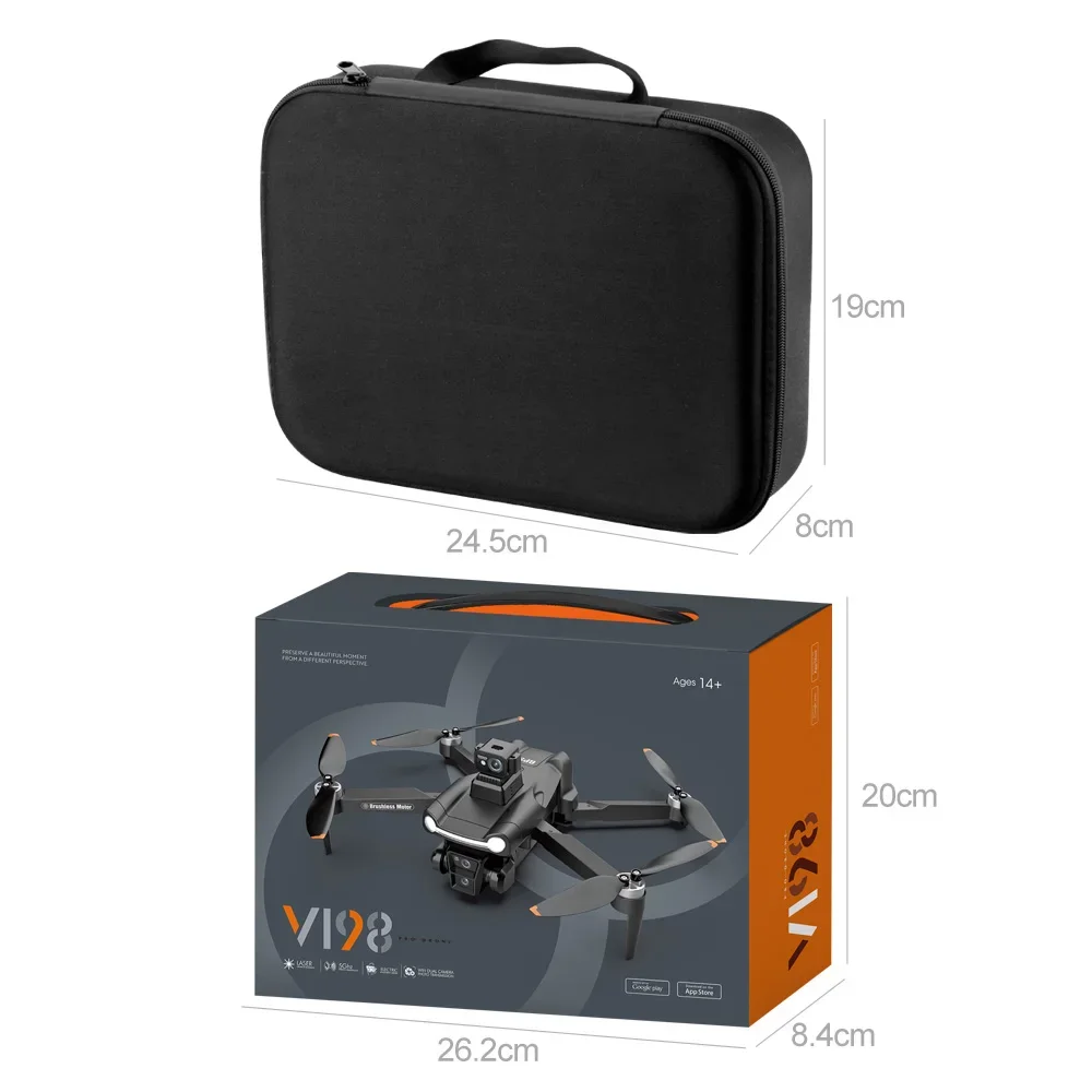 Drone Xiaomi Mijia M5s 8K FPV - Pliable, écran Intégré, Brushless, Portée 1000m - Prêt à Voler