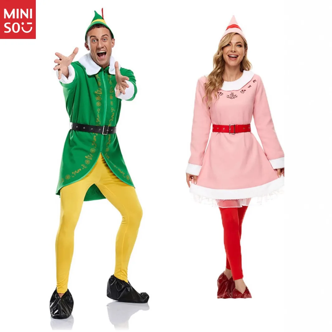 

New Santa Costume Christmas Elf Costume Cosplay Christmas Costume Performance