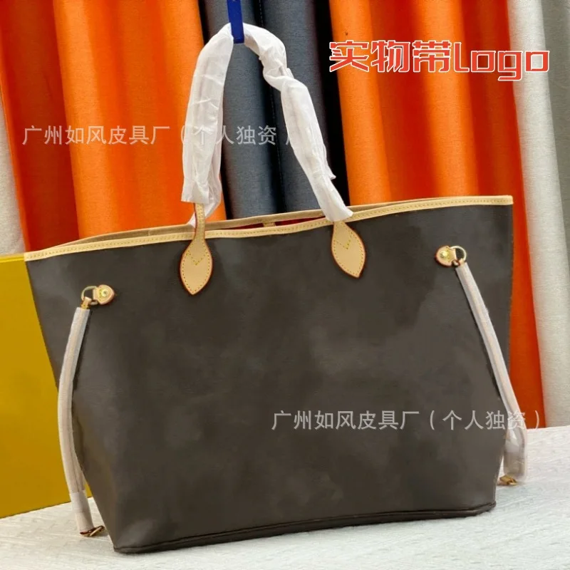 Supply New Classic Presbyopic One-Shoulder Tote Bag Fashionable All-Match Portable Shopping Bag Mummy Child and Mo