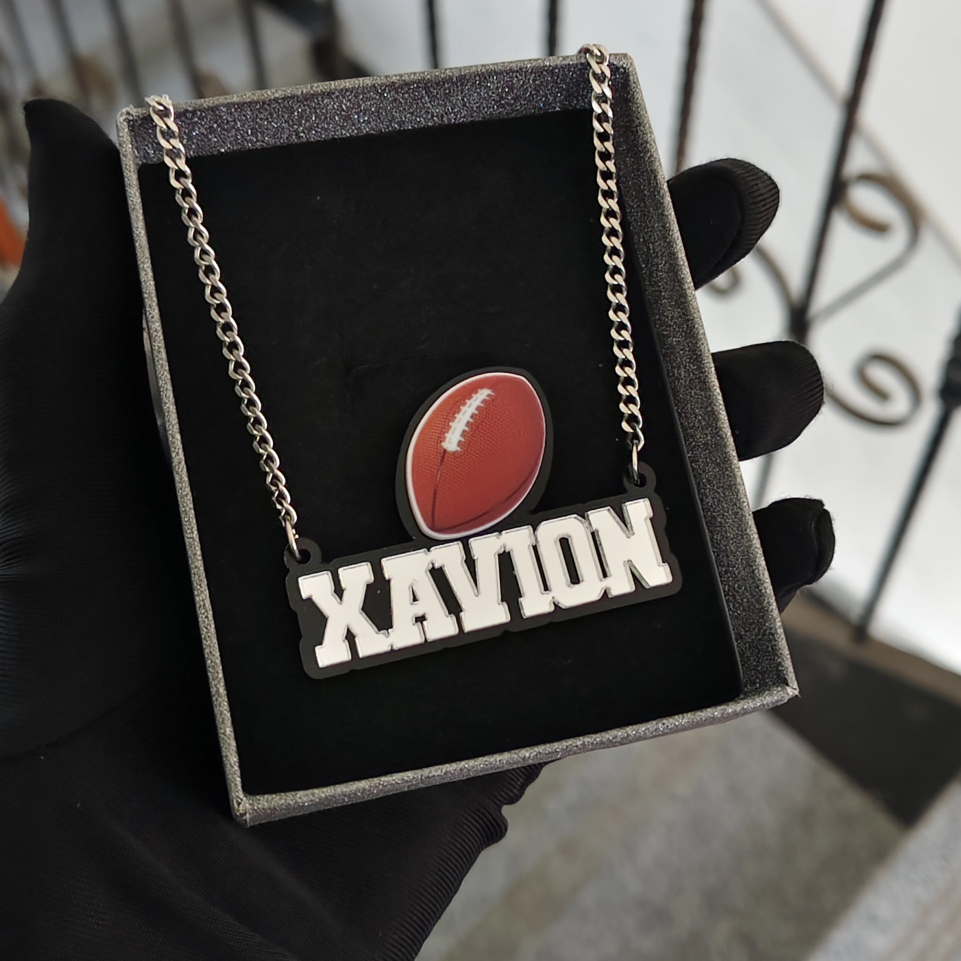 

DHQH 2025 New Customized Name Acrylic Necklace Personalized Letter/Name Pendant Necklace Birthday Gift Manufacturer Direct Sales