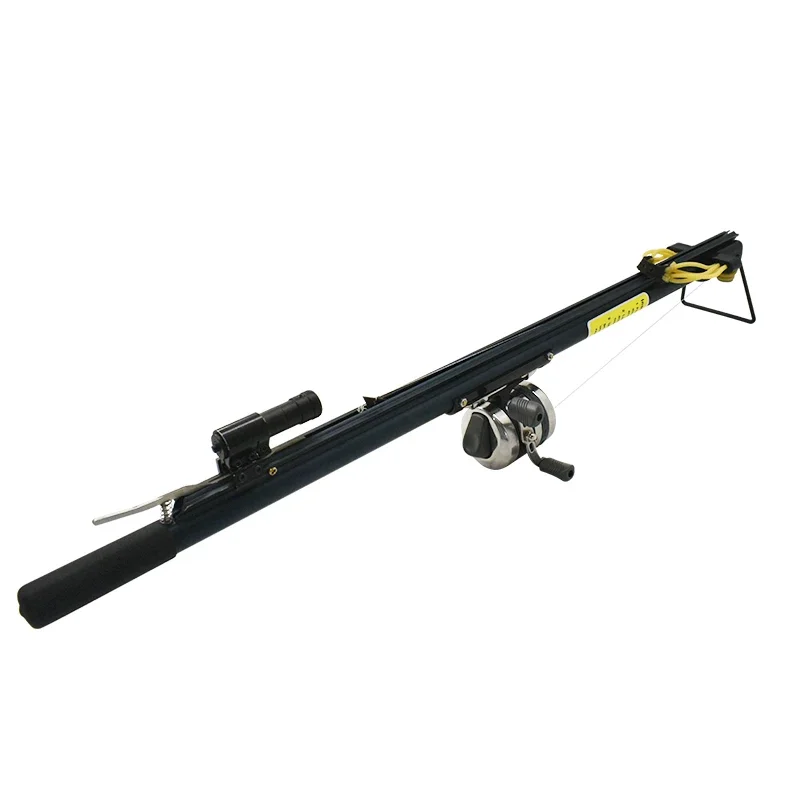 Professional Fish Shooting Slingshot Archery Hunting Long Sling Metal Fish Shooting Device Fish Dart Launcher With Fishing Wheel