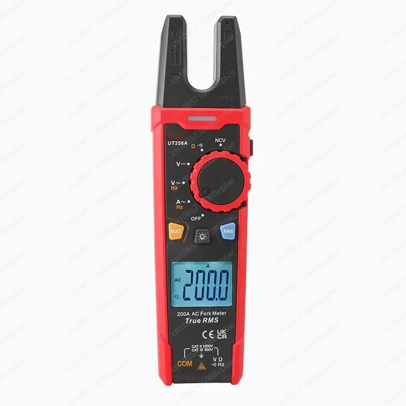 UT256A Digital Clamp Meter True RMS Fork Meter AC Current Pliers Ammeter Voltmeter Capacitor Frequency Tester