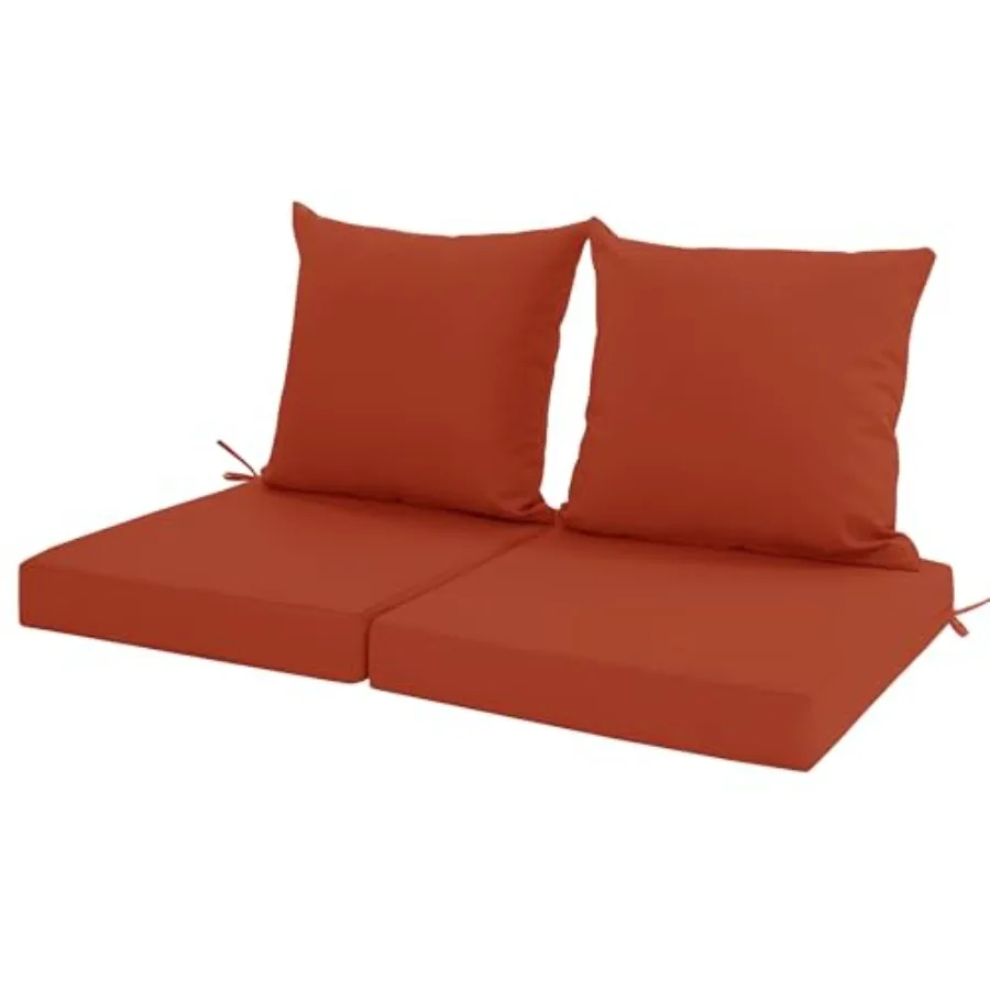 Outdoor Cushions for Patio Furniture Waterproof Outdoor Chair Cushion w/Fade-Resistant Removable and Machine-Washable Cover Inc