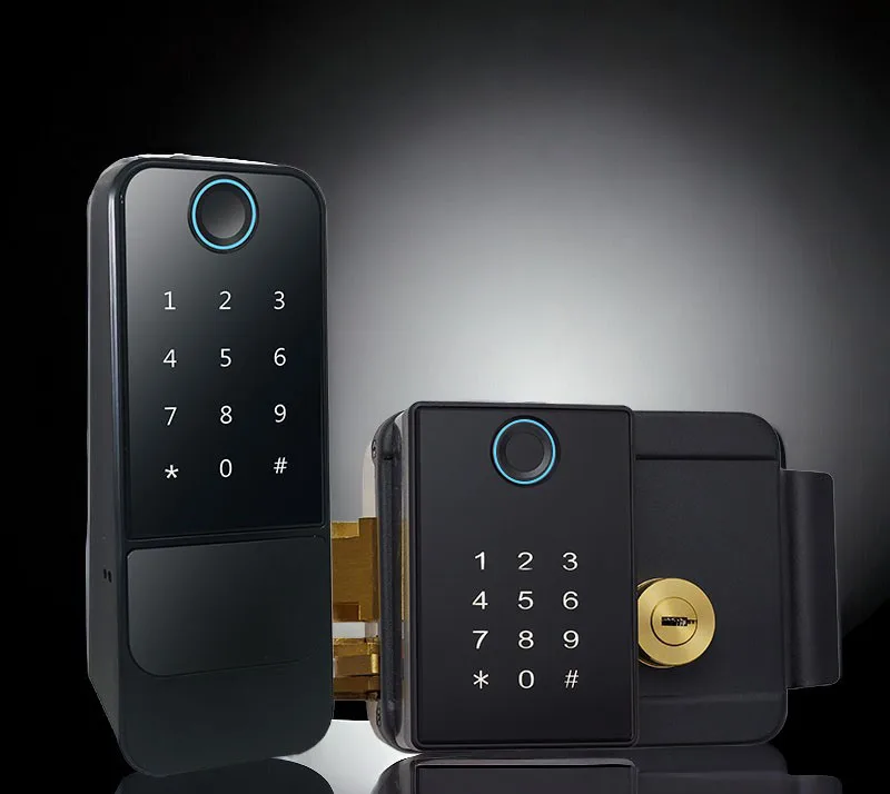 Wholesale Factory customize Biometric Smart Door Locks With Key Card NFC Fingerprint Password ttlock