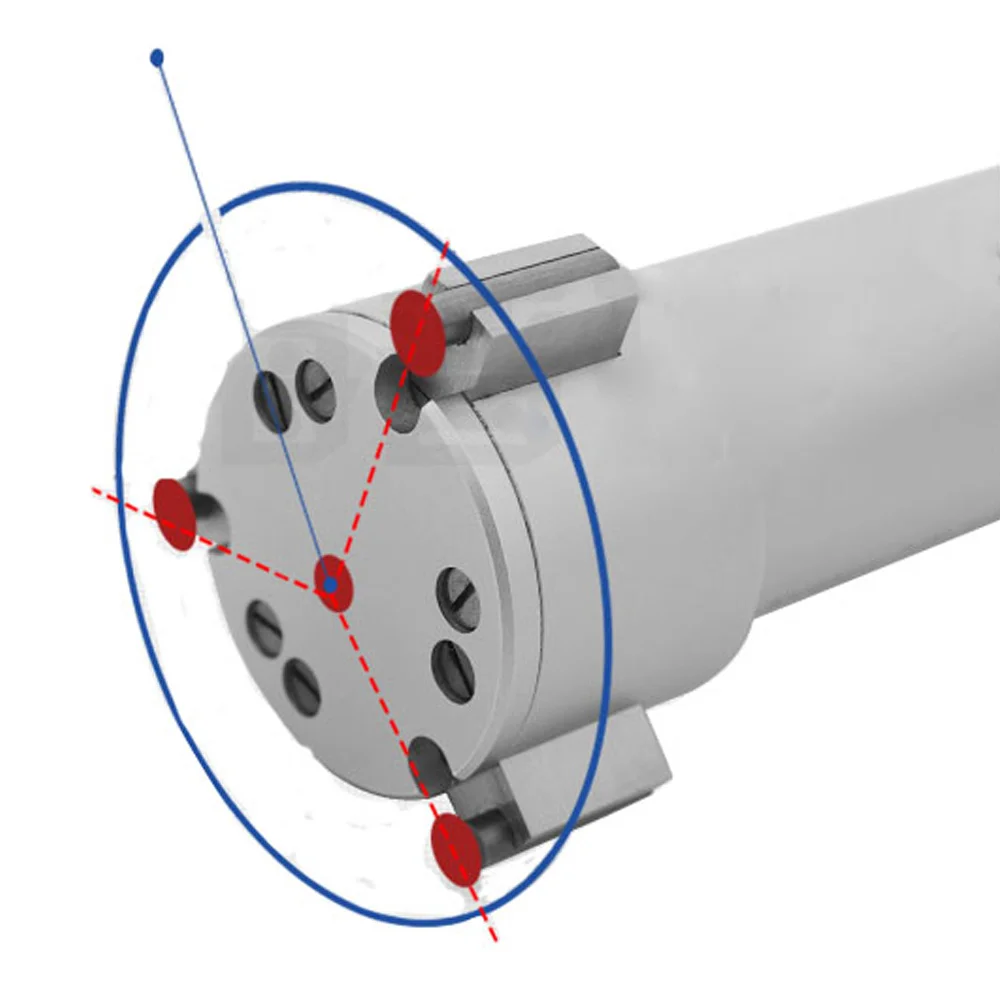 Digital Three-Point Internal Micrometre, Three-Claw Internal Hole Measurement High-Precision External Diameter Inner Ring Gauge