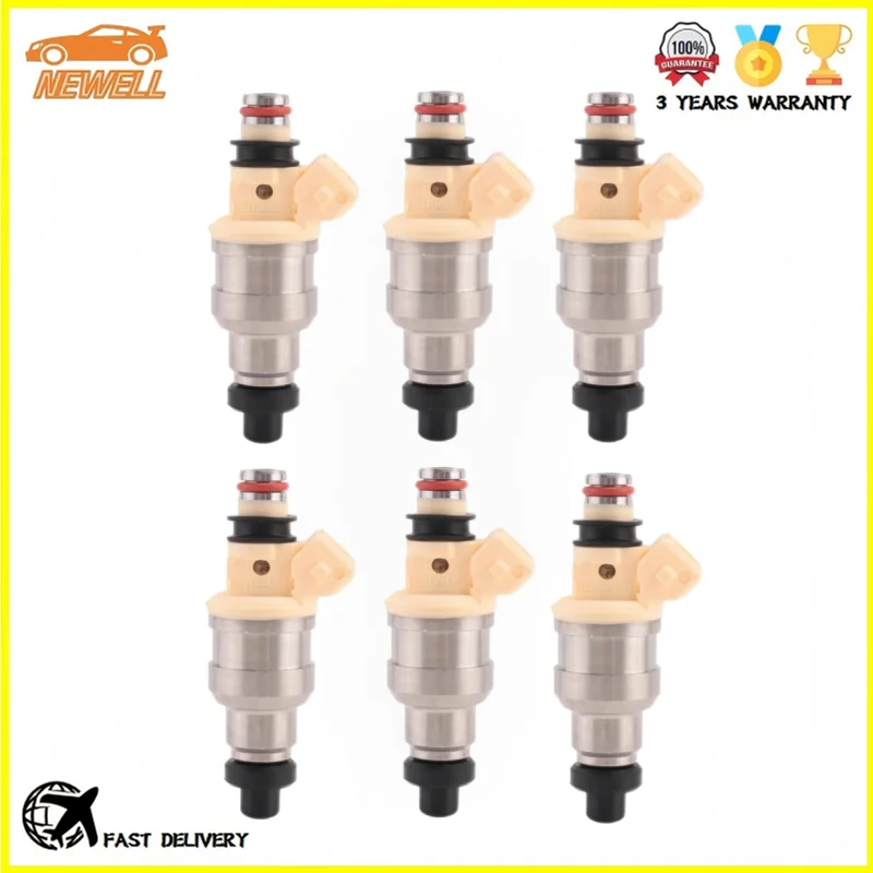 

4/6pcs 35310-32560 9250930001 Fuel Injector For Hyundai Galloper 3.0 6G72 G6AT Elantra 1.6 1.8 G4CR G4CN Sonata Y-2 Y-3