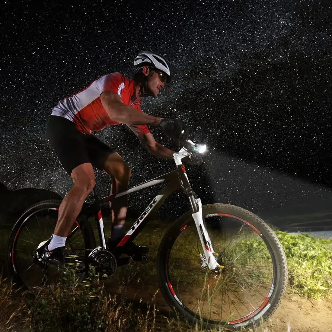 Farol recarregável usb led luz de bicicleta com chifre alto elétrico farol dianteiro 250lm lanterna de ciclismo super brilhante