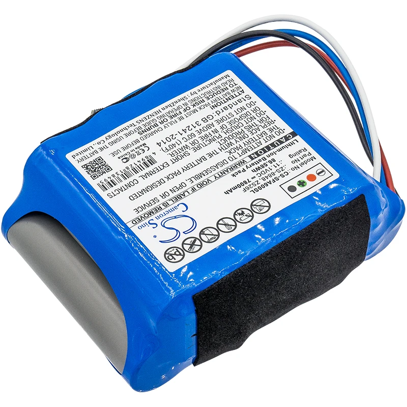 11.1V 7800mAh Battery ZS-8848 ZS26F for Signal Fire AI-6 SA-2 +TOOL