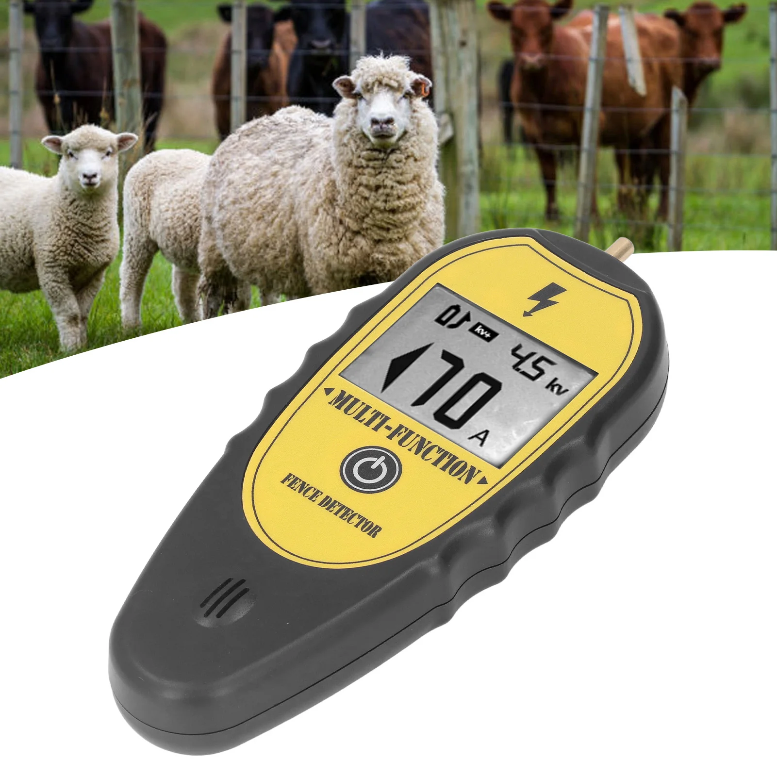 Imagem -03 - Tensão Elétrica Fence Tester para Farm Bird e Chicken Drinker Cup Electronic Fence Fault Finder Mld004a 15kv