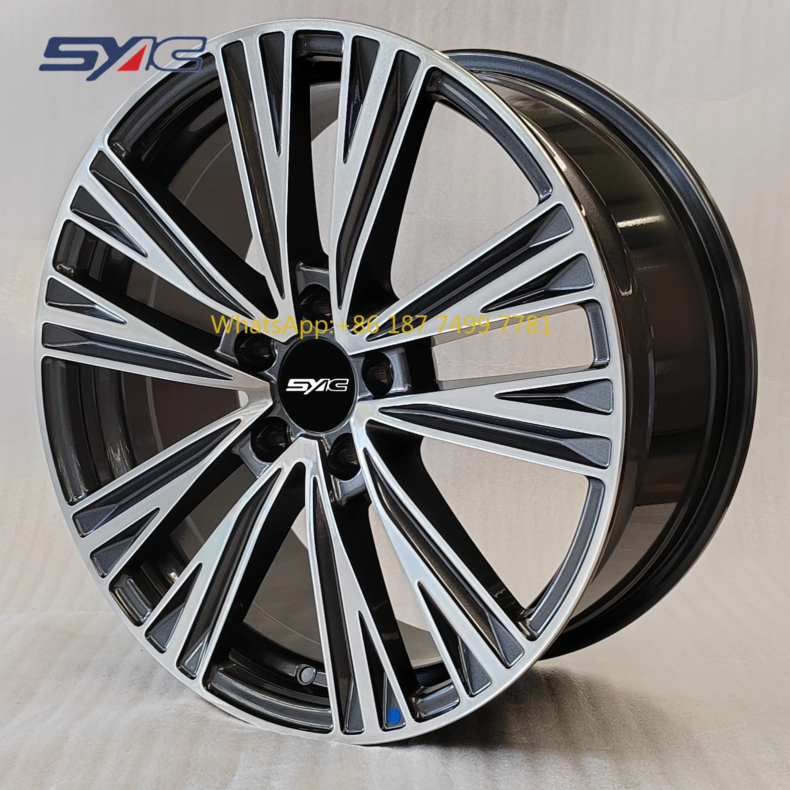 

SYAC Factory Customized 6061 Forged Aluminum Alloy Wheels Original Style 19*8.5J PCD5*112 ET28 CB66.45 New Condition