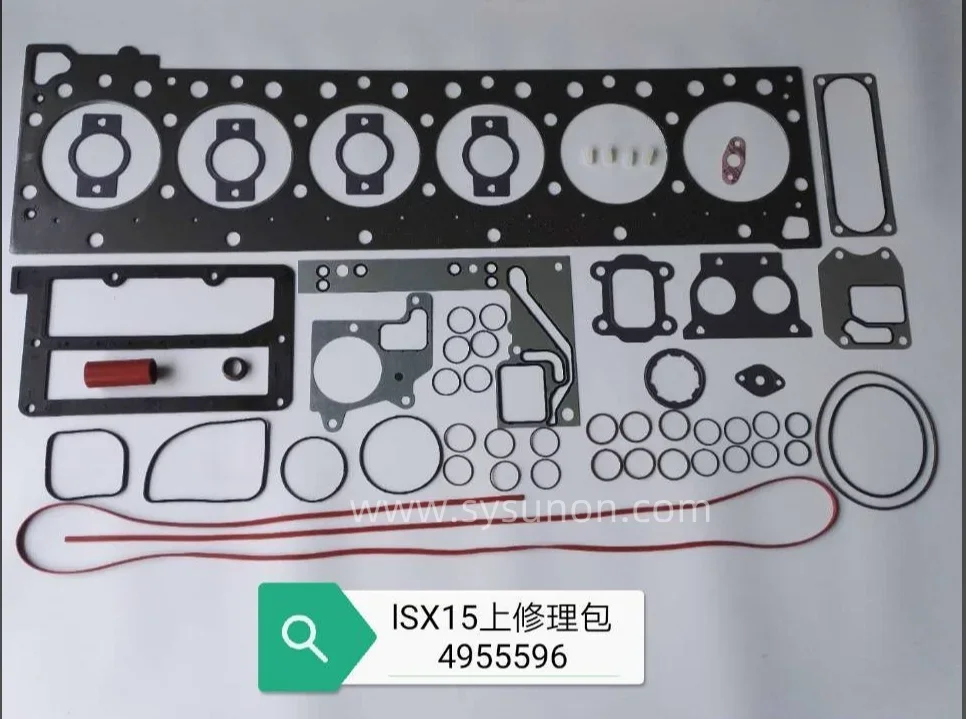 High quality head gasket set 4955596 QSX15 ISX15 X15 Diesel Engine Spare Parts Engine Upper Gasket Kit 4955596