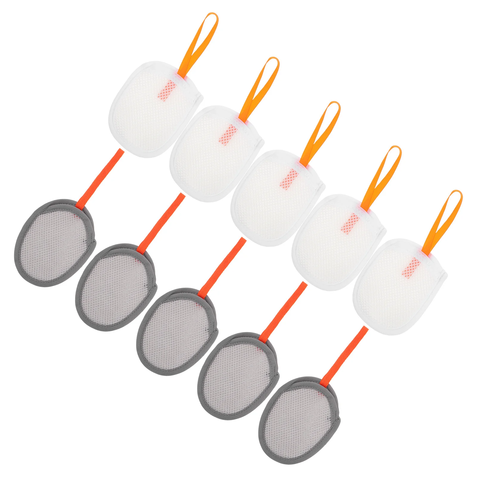 10 قطعة مزدوجة الوجهين جلدة شبكة كيس الصابون التقشير الحقيبة للاستحمام حمام السفر التجفيف السريع كيس الصابون رغوة صافي #4