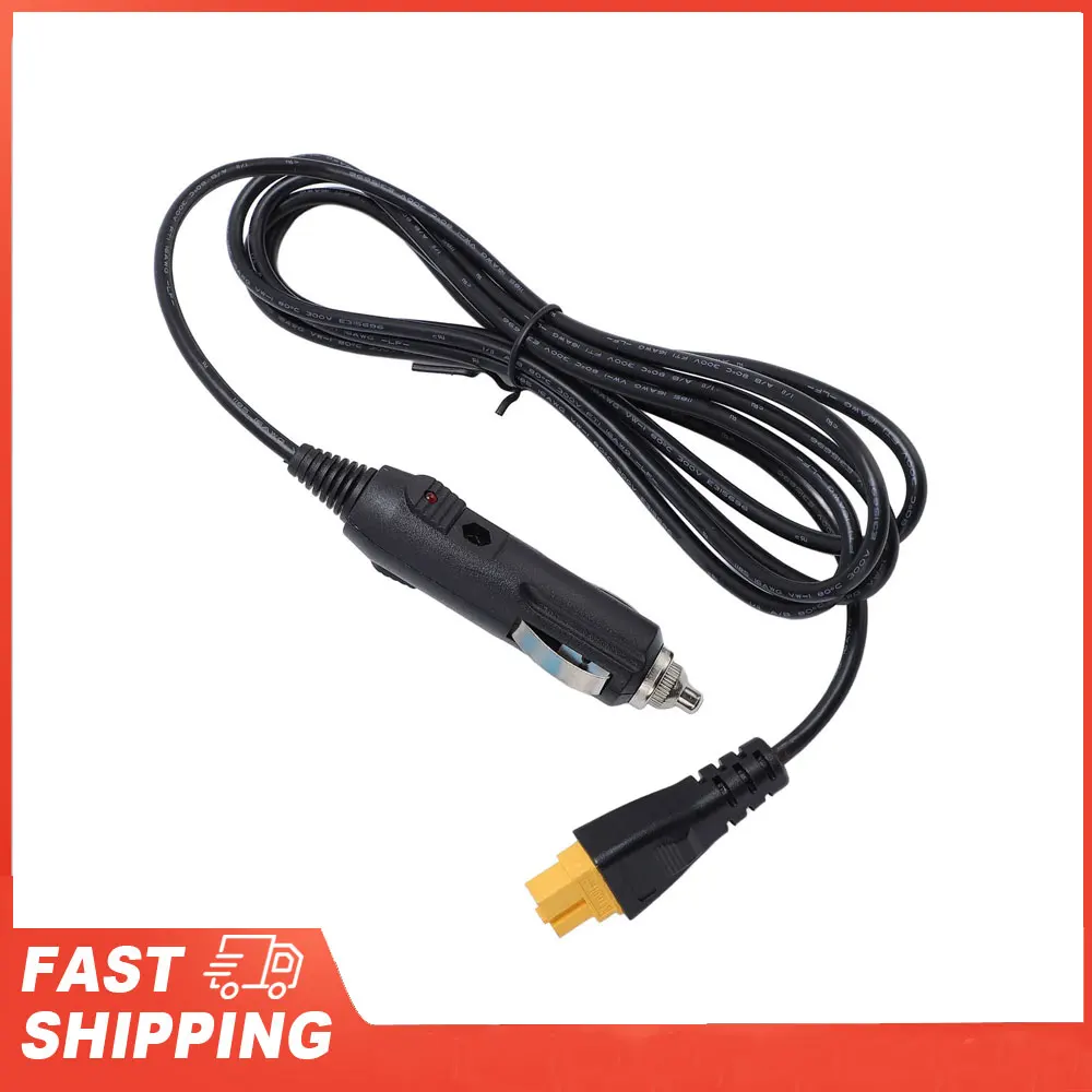 

Cigar Lighter To XT60 Female Cable Stable Power Transfer 9.84ft 18AWG Wire Car XT60 Connector Cord for Solar Generator