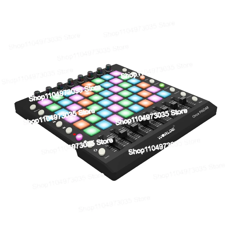 

Music Keyboard Electronic Organ 48 Keys Percussion Pad Midi Keyboard Controller