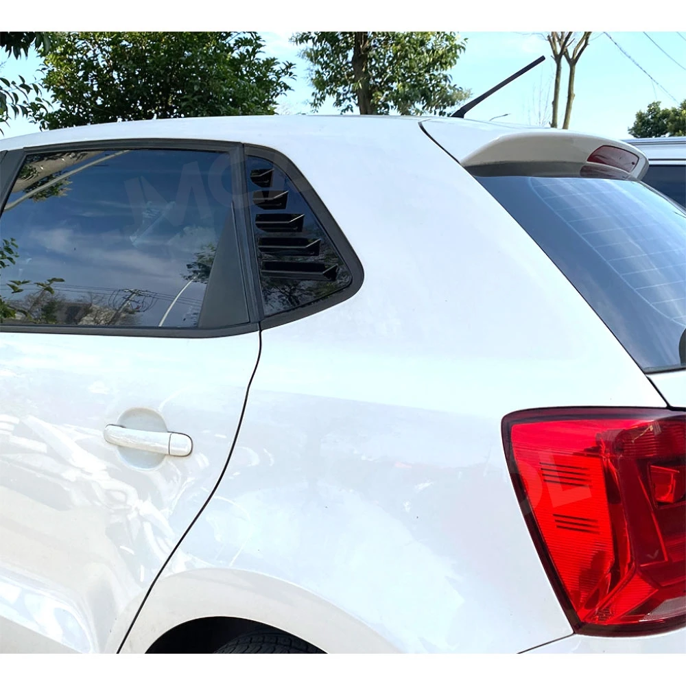 

For Volkswagen Polo 6R 6C 2011-2017 Car Window Shutter Cover Trim Window Louver Side Vent Trim
